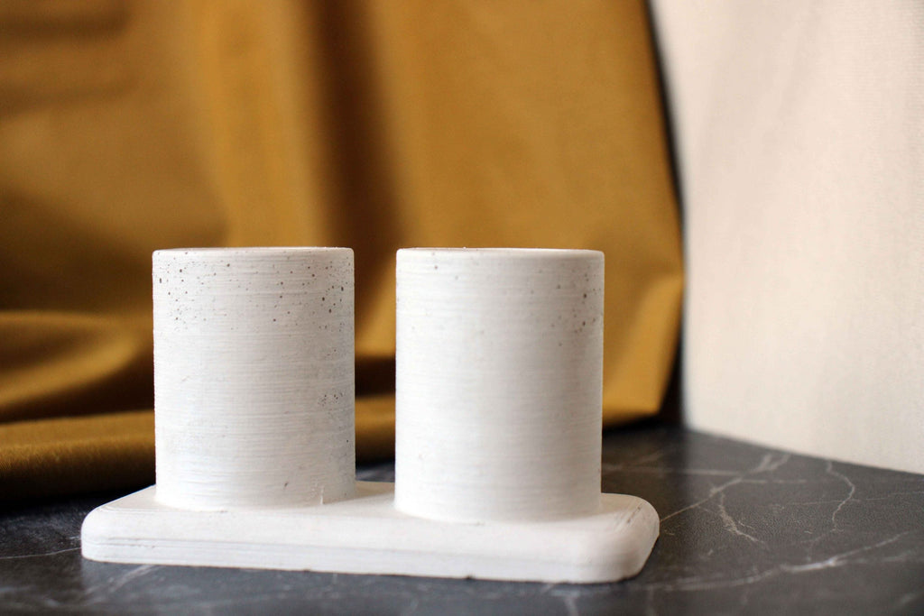 Handmade Concrete Candle Holder