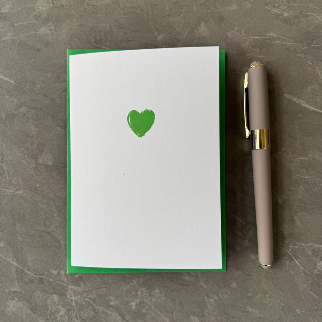 Multicolour Love Heart Cards