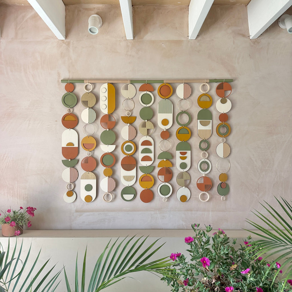 Oversized Geometric Wall Art Modern Home Decor