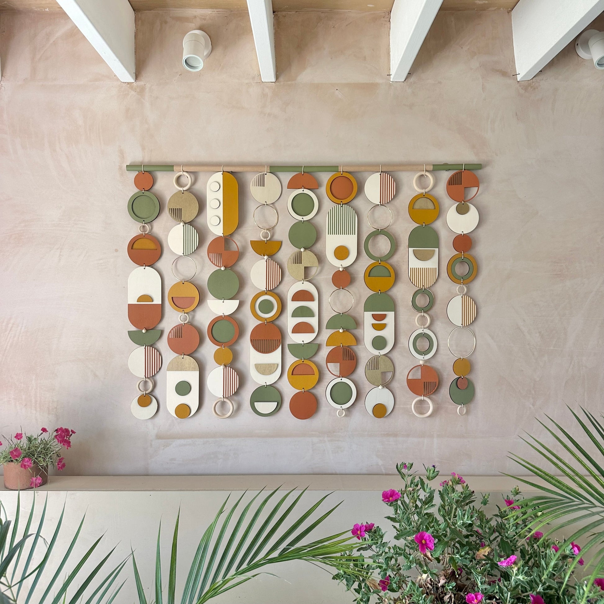 Oversized Geometric Wall Art Modern Home Decor