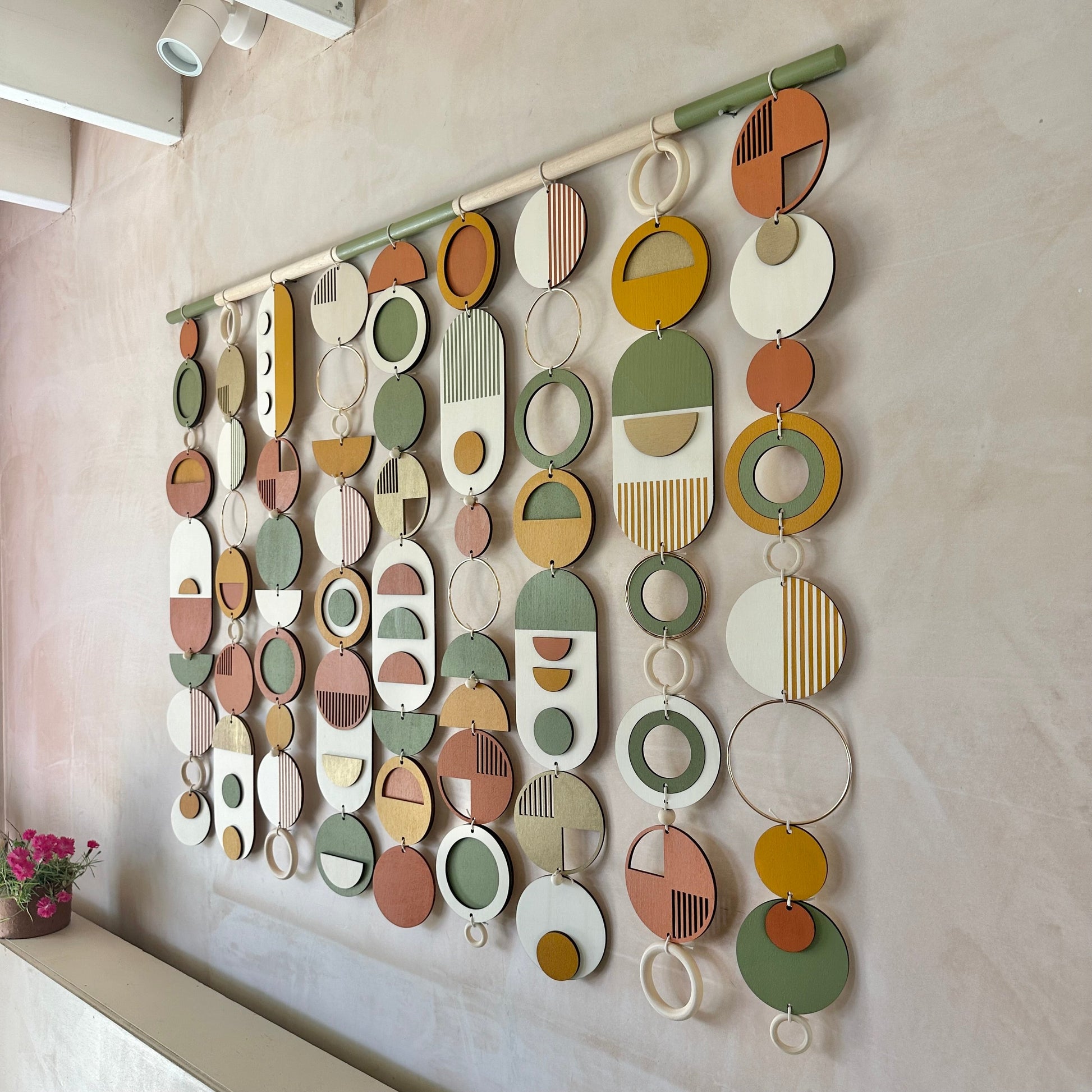 Oversized Geometric Wall Art Modern Home Decor