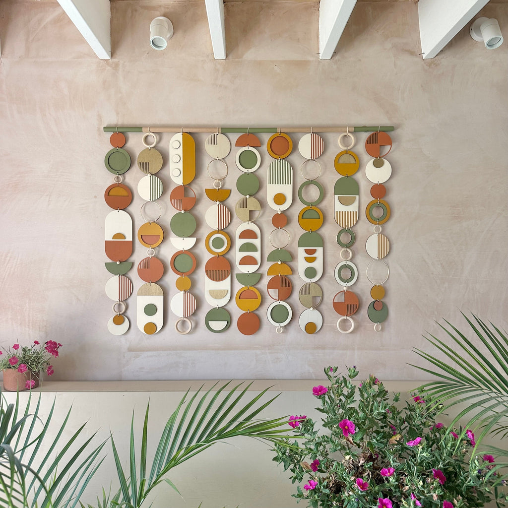 Oversized Geometric Wall Art Modern Home Decor
