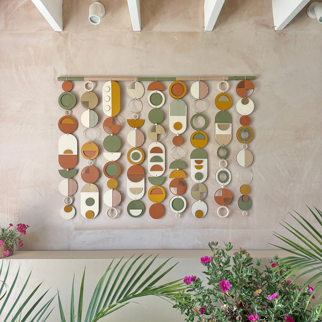 Oversized Geometric Wall Art Modern Home Decor