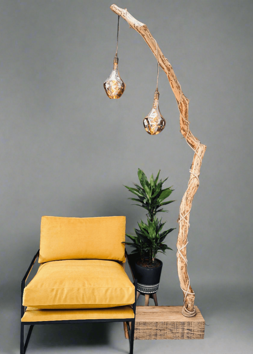 Tallulah – Rhododendron Floor Lamp | One of a Kind | Handmade in Devon