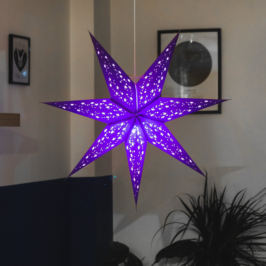 Summer Wedding Paper Star Lanterns 30 Pack