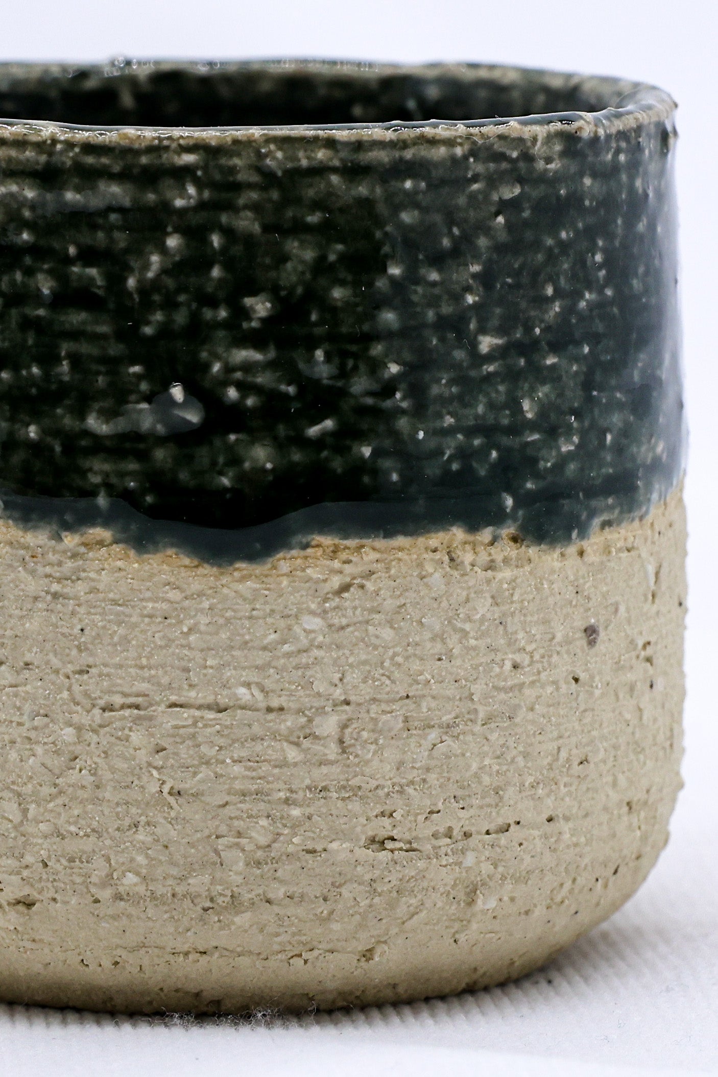 Handmade Ceramic Espresso Mug in Milled Stoneware