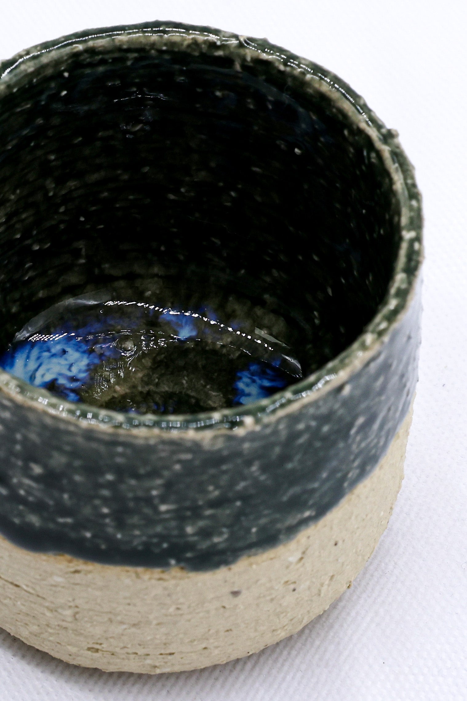 Handmade Ceramic Espresso Mug in Milled Stoneware