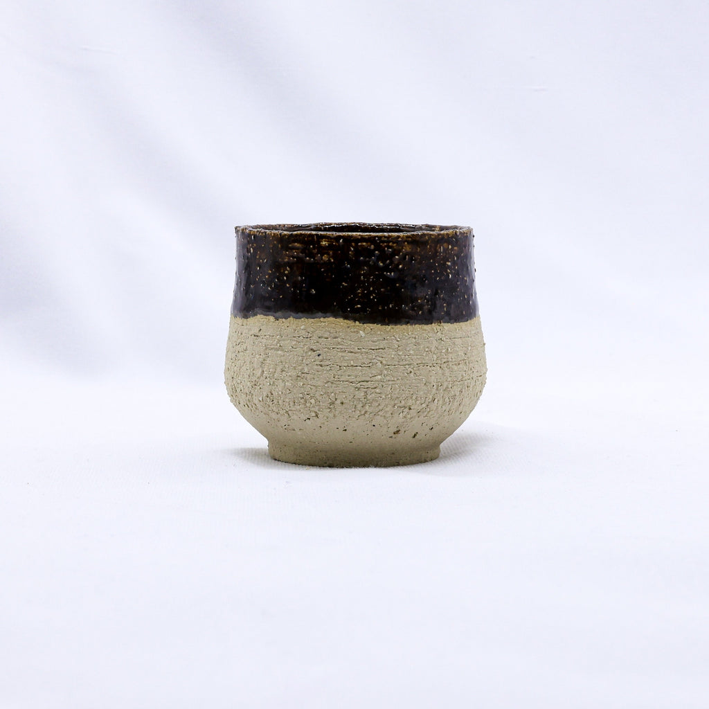 Handmade Ceramic Cappuccino Mug in Milled Stoneware