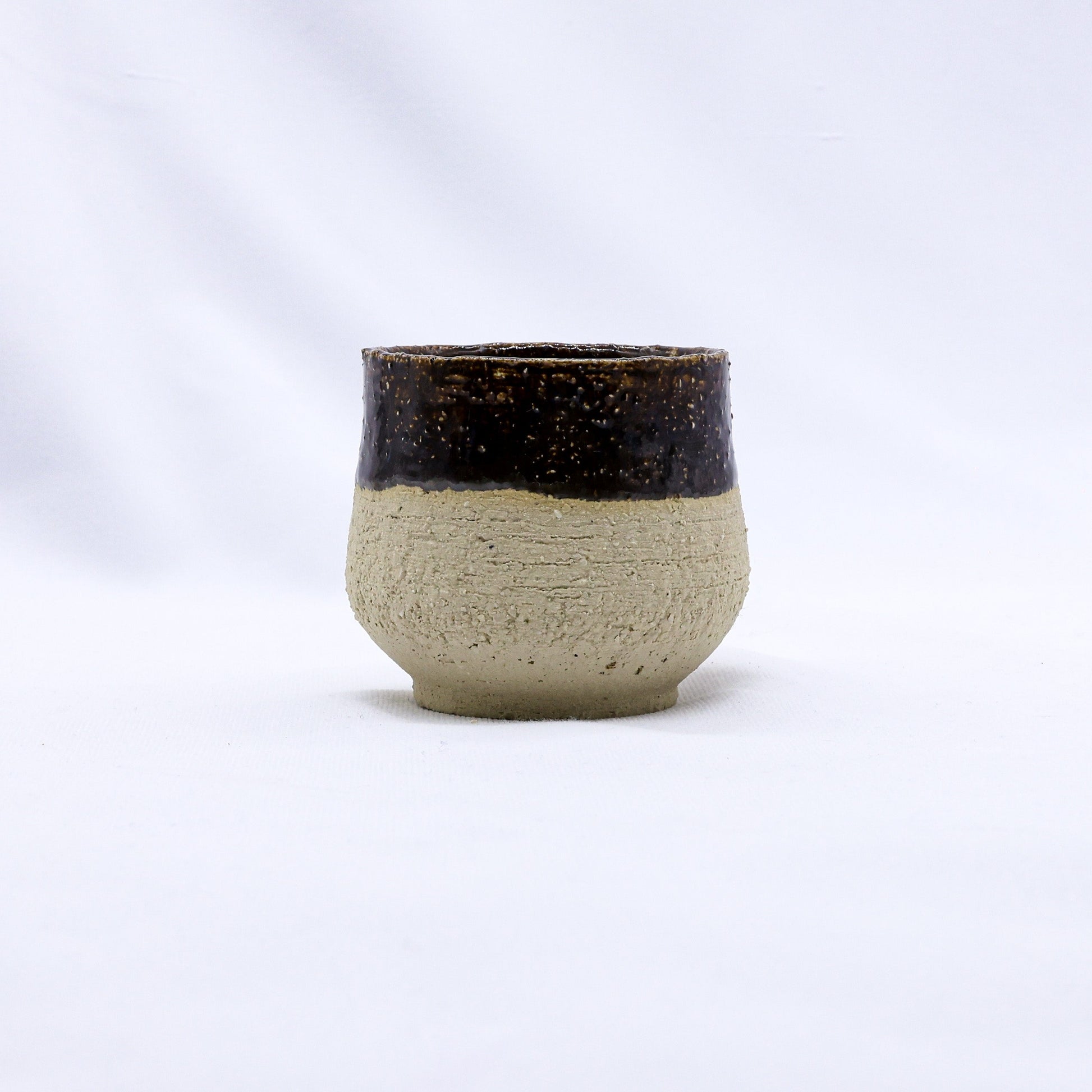 Handmade Ceramic Cappuccino Mug in Milled Stoneware
