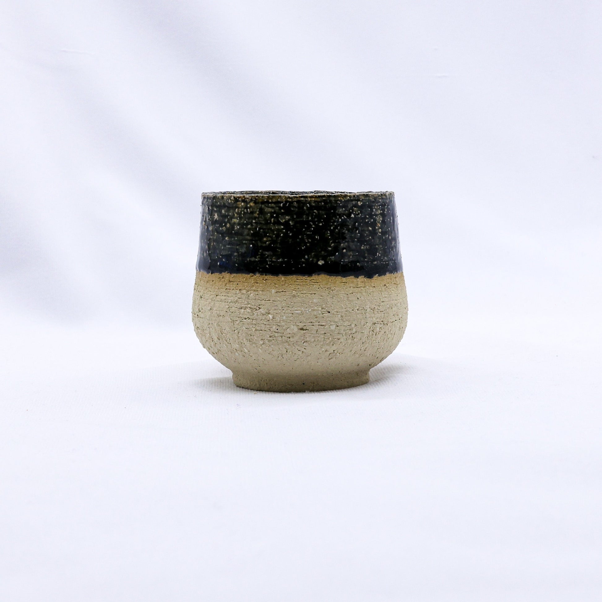 Handmade Ceramic Cappuccino Mug in Milled Stoneware