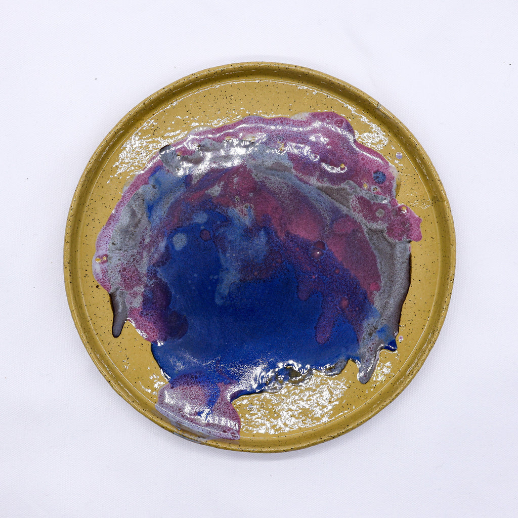 27cm Lilac Handmade Ceramic Dinner Plate