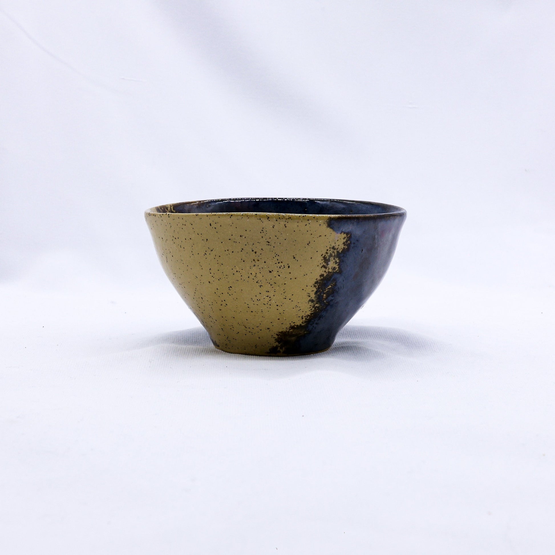 Small Mauve Coast Bloom Handmade Ceramic Dinner Bowl