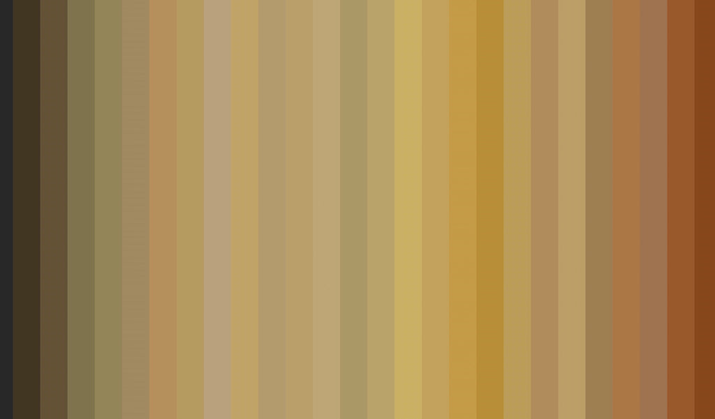 Tonal Stripe Wallpaper in Ochre