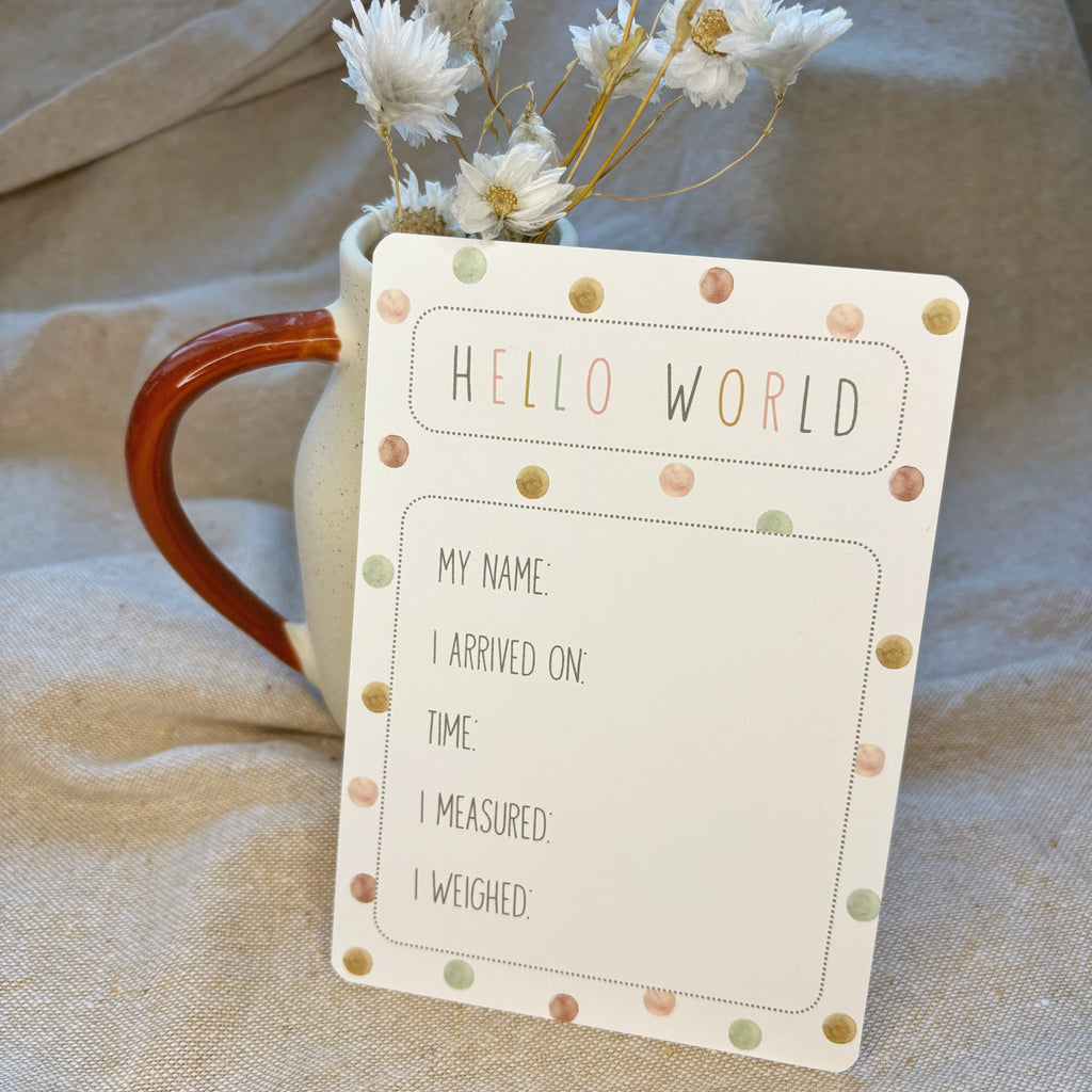 Baby Milestone Cards Set of 30