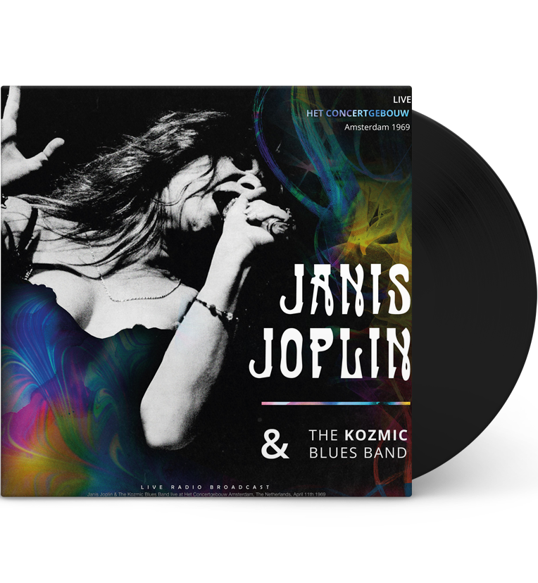 Janis Joplin Live in Amsterdam 1969 12 Inch Album on 180g Vinyl