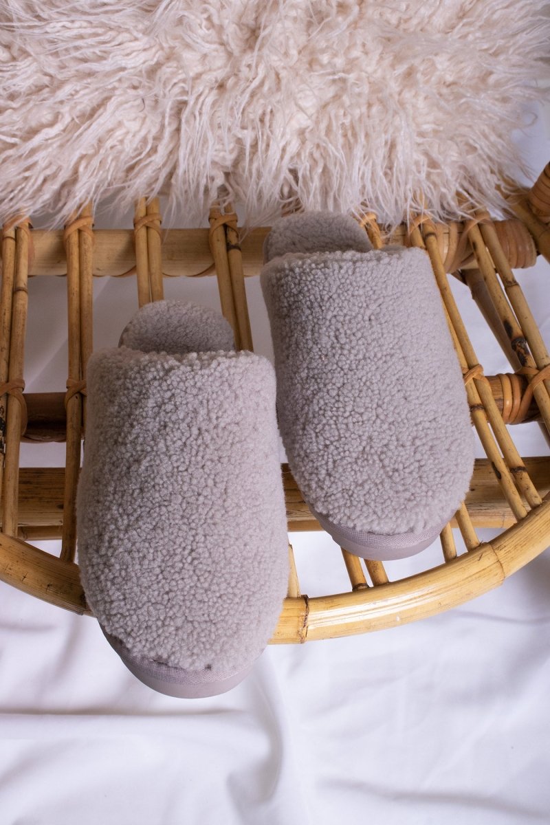 Jude Mule Slippers in Truffle