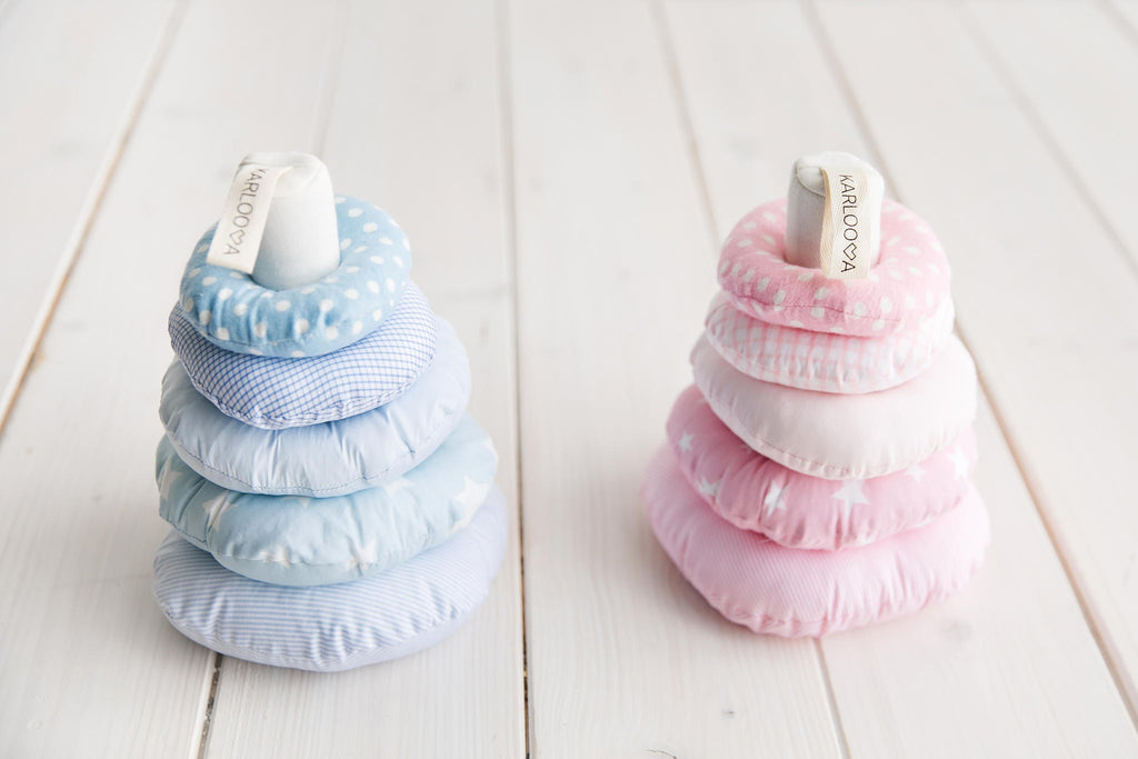 Karloova Tower – Enhance Your Child's Skills with Fun Stackable Rings by Karloova at www.brixbailey.com