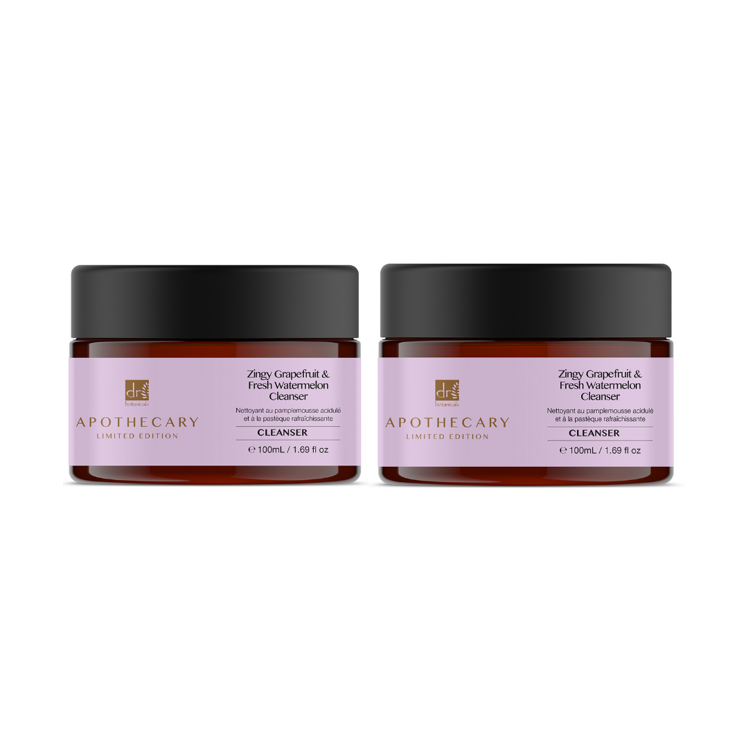 Zingy Grapefruit and Fresh Watermelon Cleanser 100ml Duo