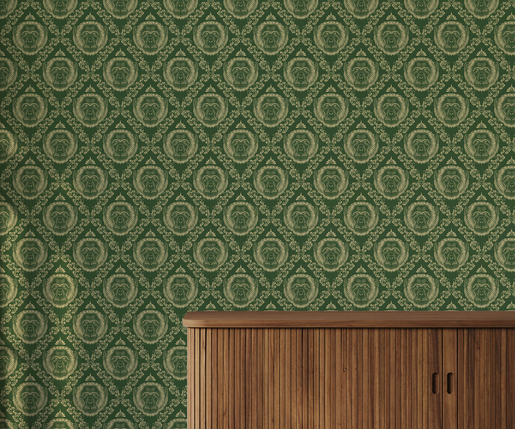 Baroque Monkey Wallpaper