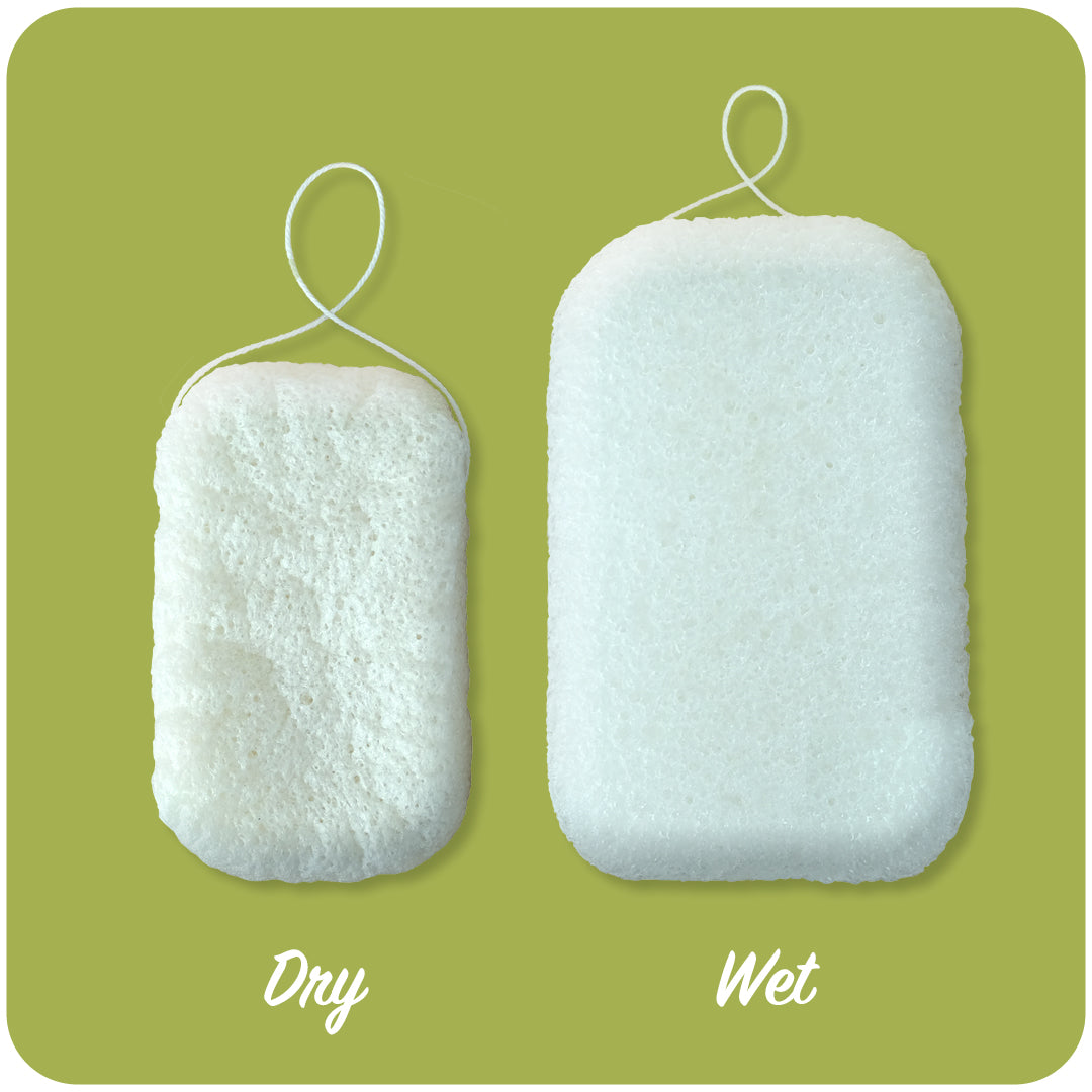 Natural Konjac Sponge for Sensitive Skin