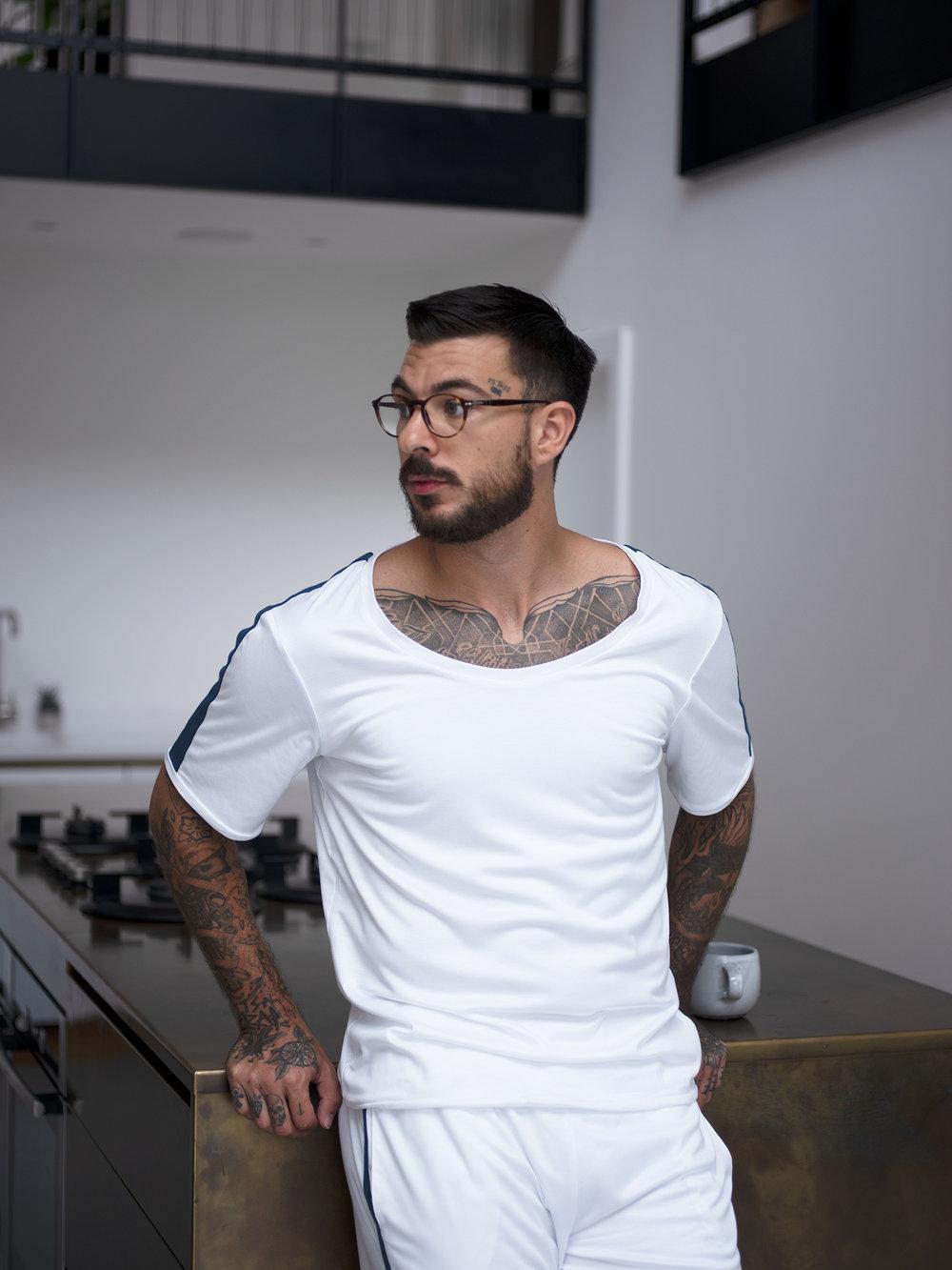 Sustainable Unisex Seaweed T-shirt and Shorts Set