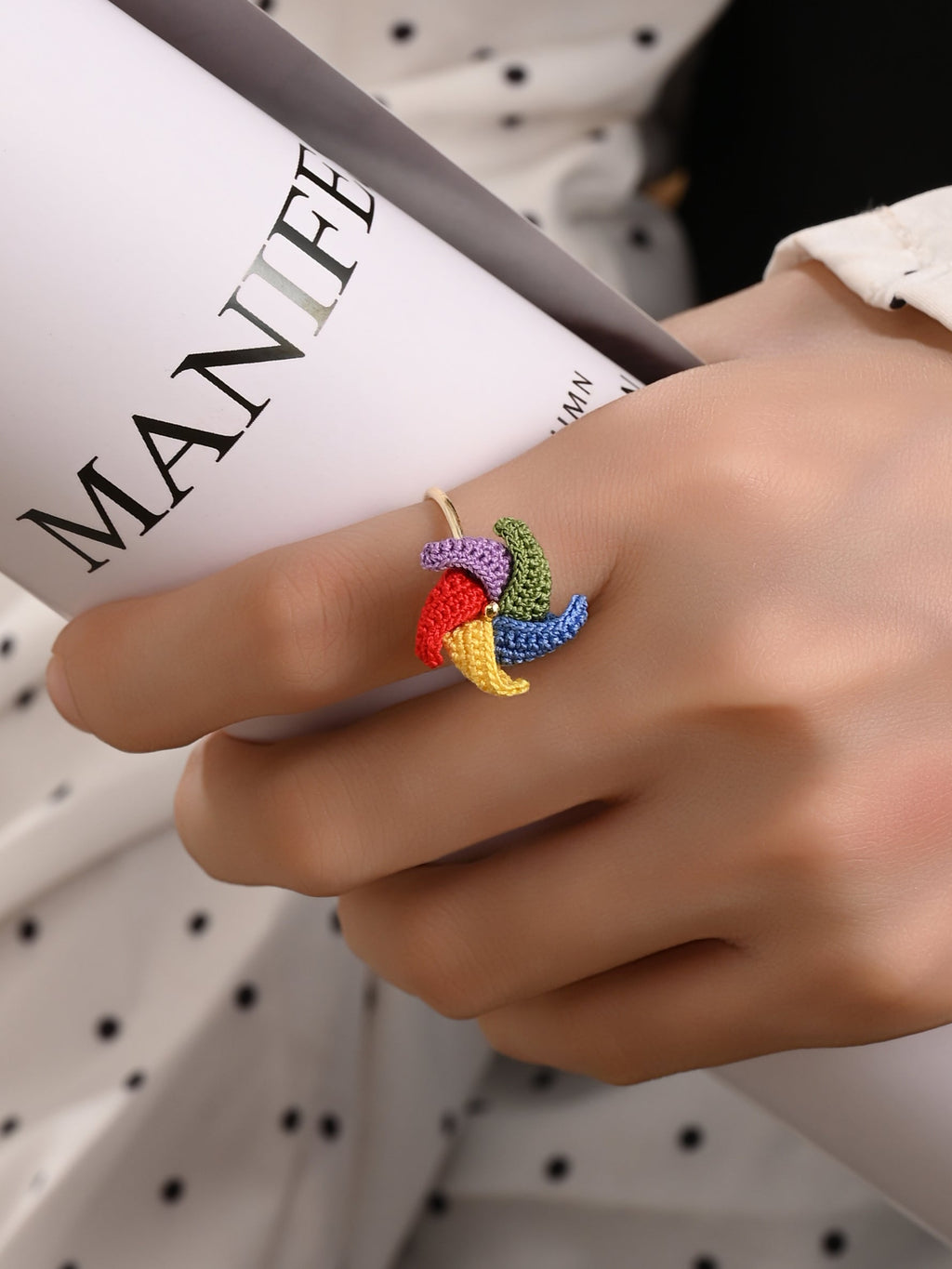 Micro Crochet Ring
