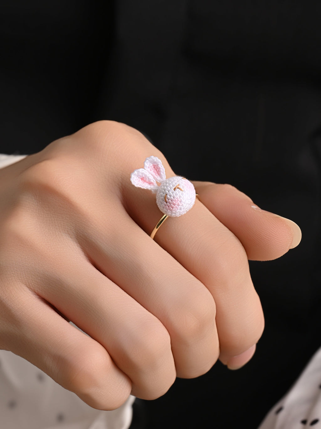 Micro Crochet Ring