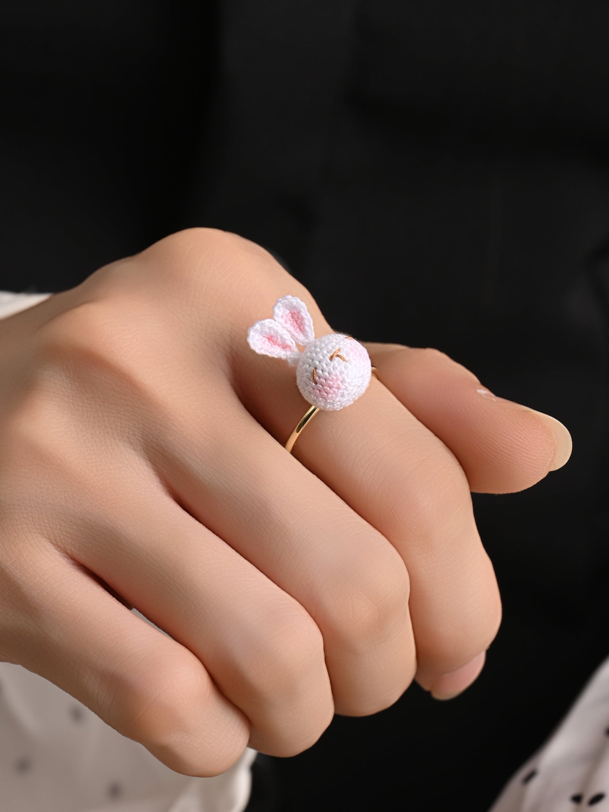 Micro Crochet Ring