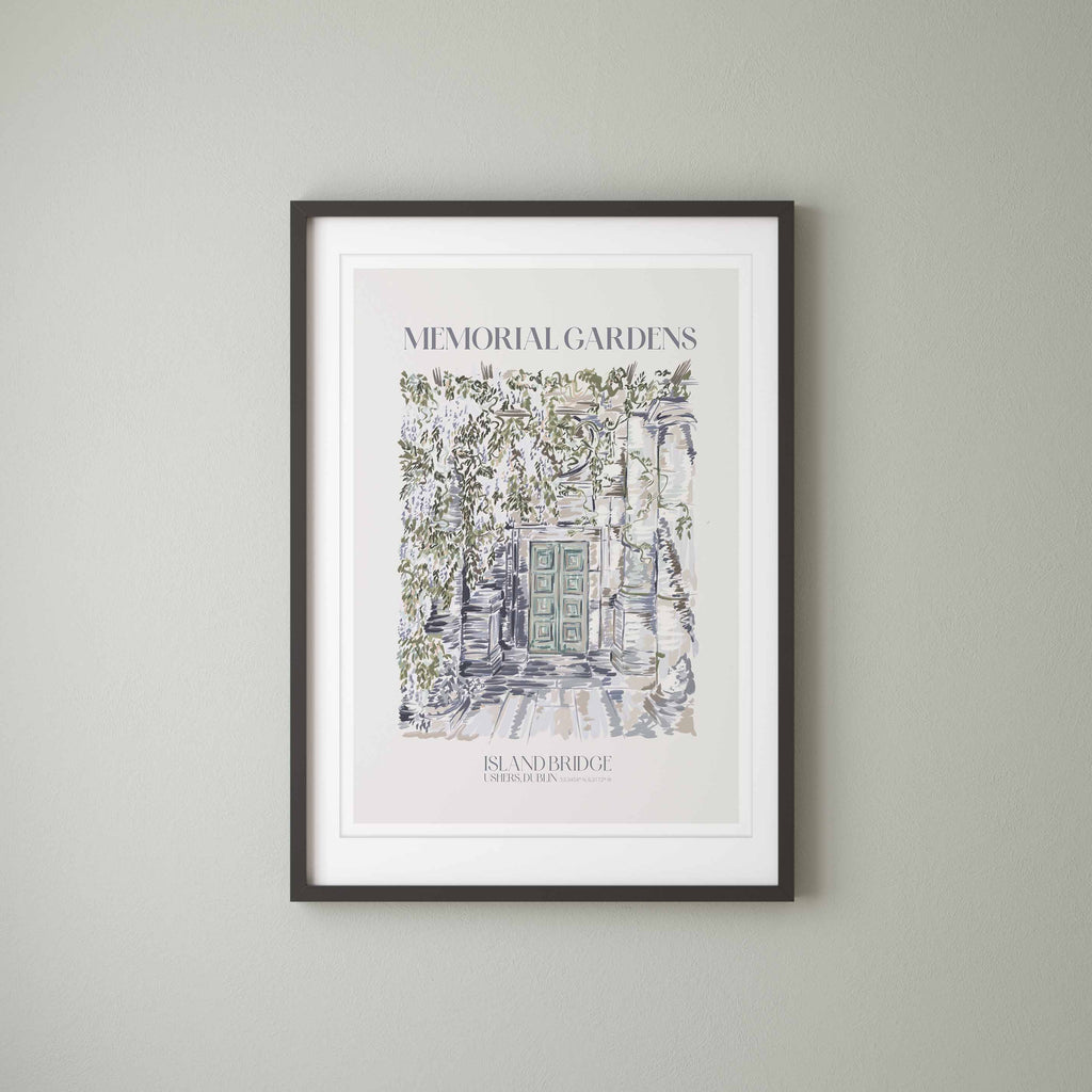 Dublin Memorial Gardens Landscape Art Print