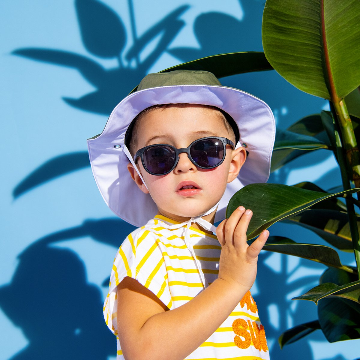 Wazz sunglasses for toddlers (1-2 years old) - Black