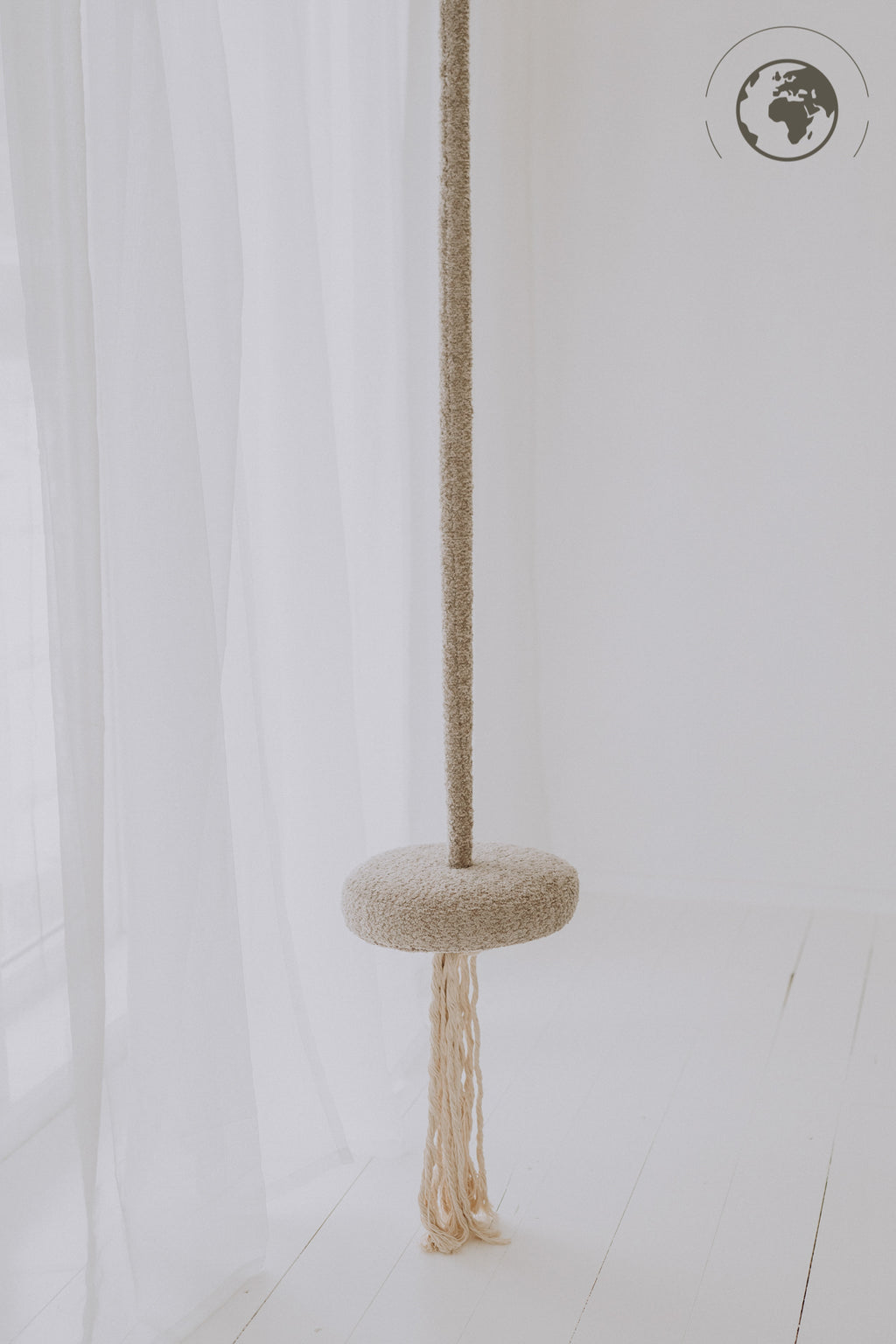 HopOn Kids Swing - Safe, Durable Indoor Polyester Swing by Nofi KIDS at www.brixbailey.com