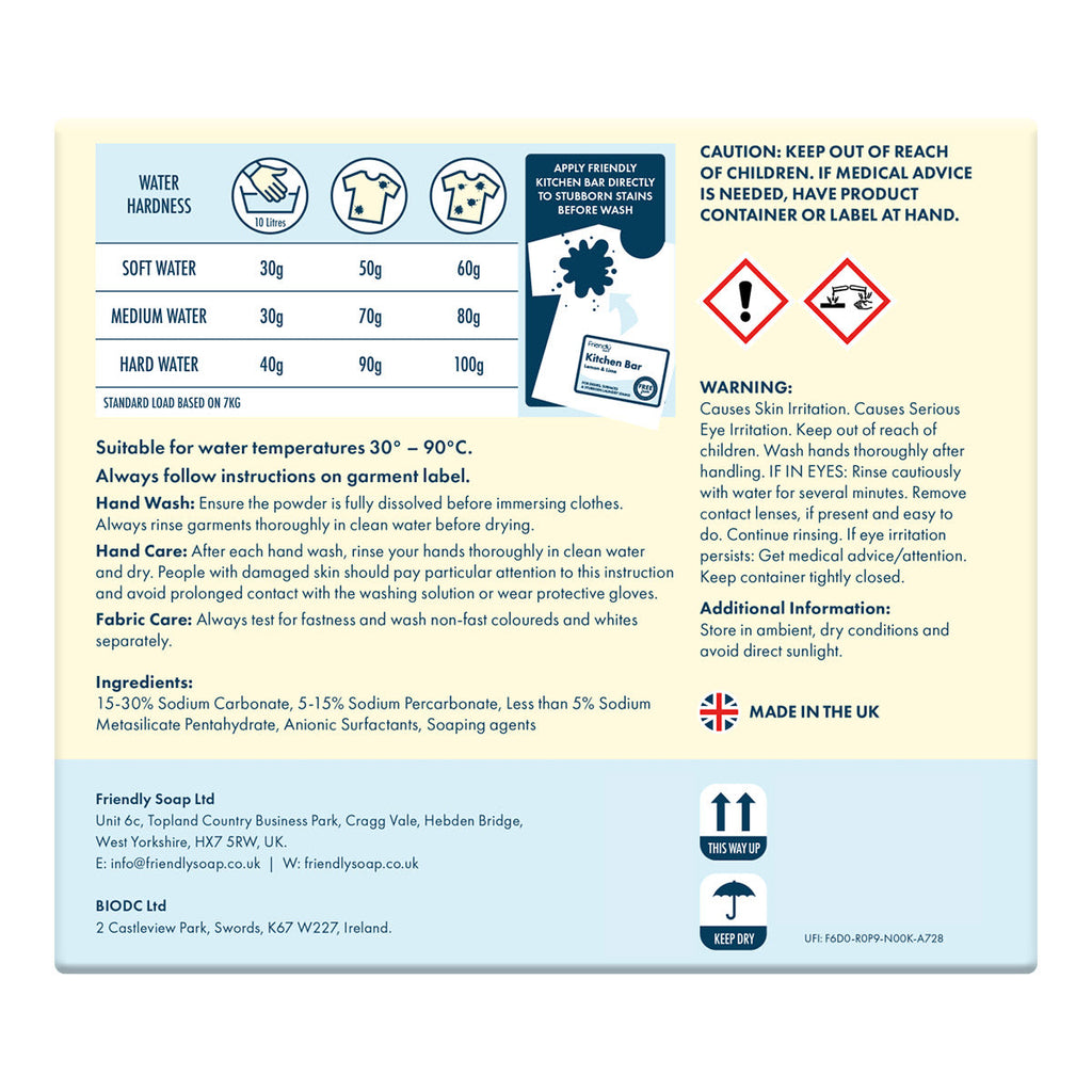 Eco Friendly Laundry Powder