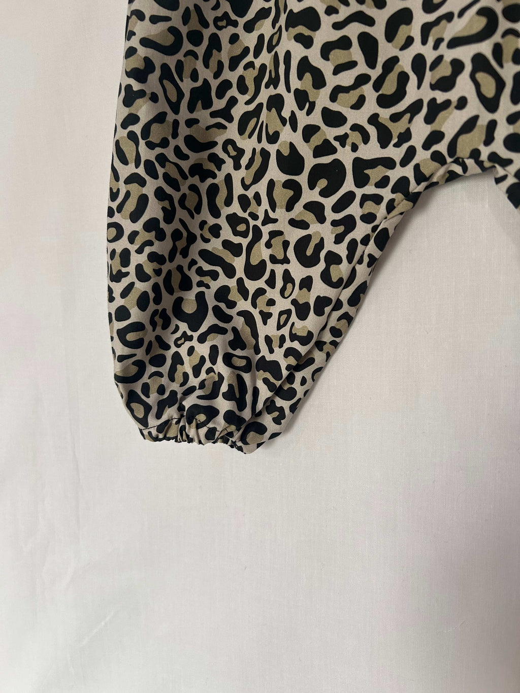 Leopard Print Cotton Romper for Kids