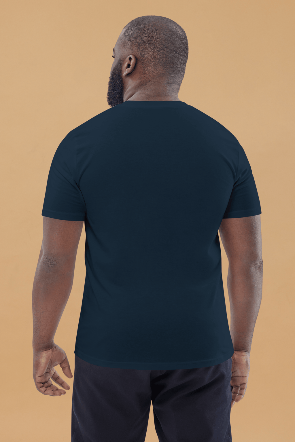 Leopard T-Shirt in Navy