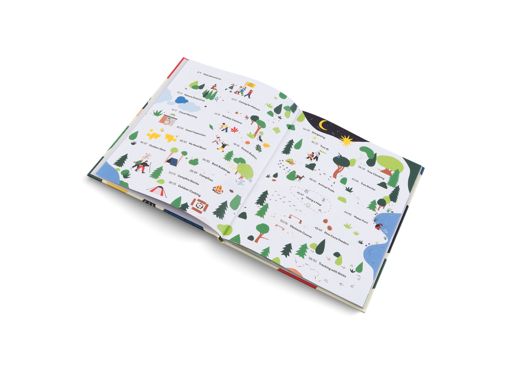 Let's Play Outdoors Book for Children