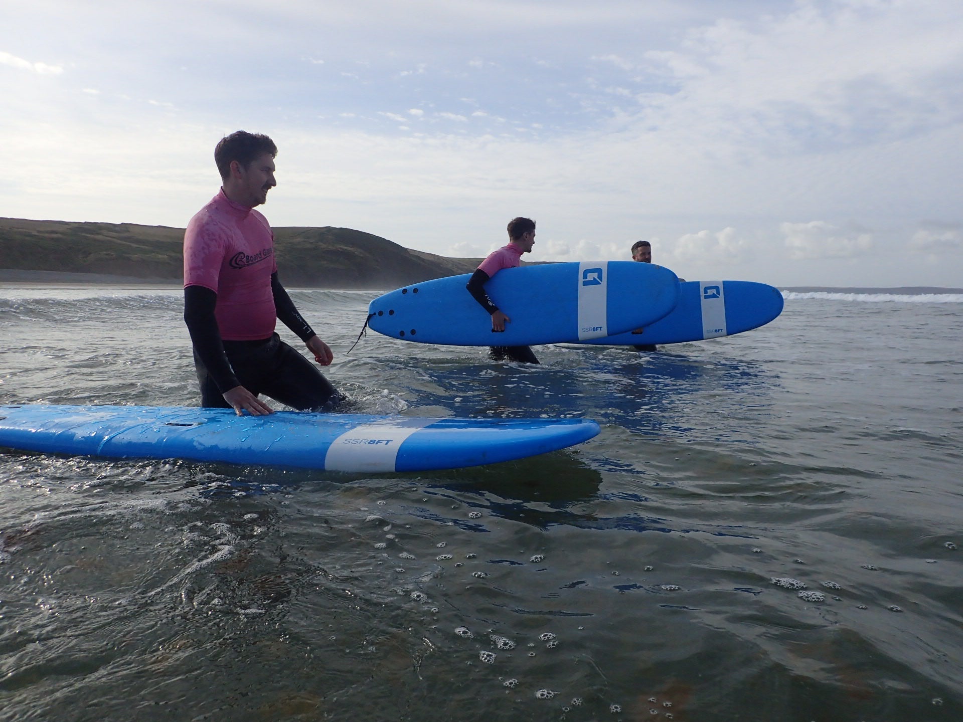 9ft x 26in Beginner Surf School / Rental Softboard Surfboard  - EXTRA WIDE (SSR)