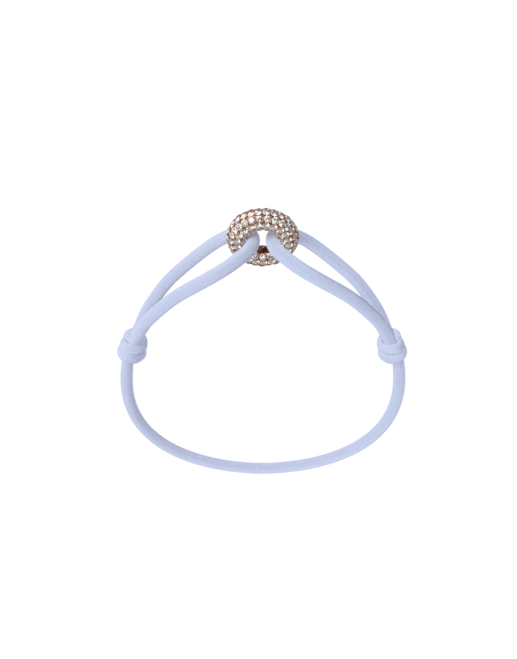 Rose Soho Pave Cord Bracelet