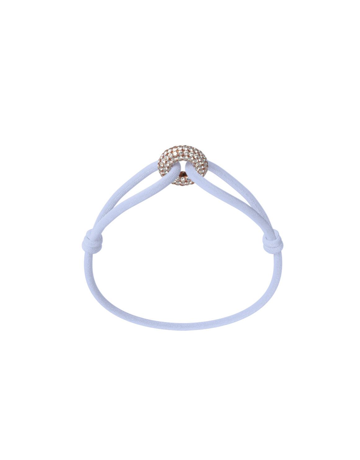 Rose Soho Pave Cord Bracelet