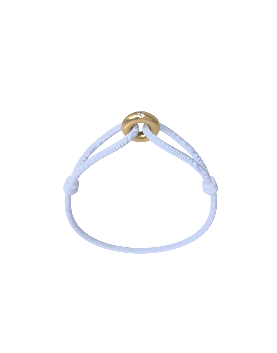 Golden Diamond Cord Bracelet