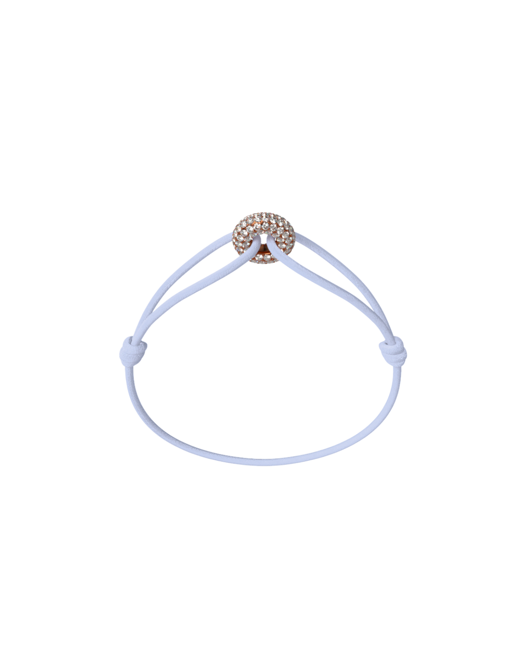 Mini Rose Soho Pave Cord Bracelet
