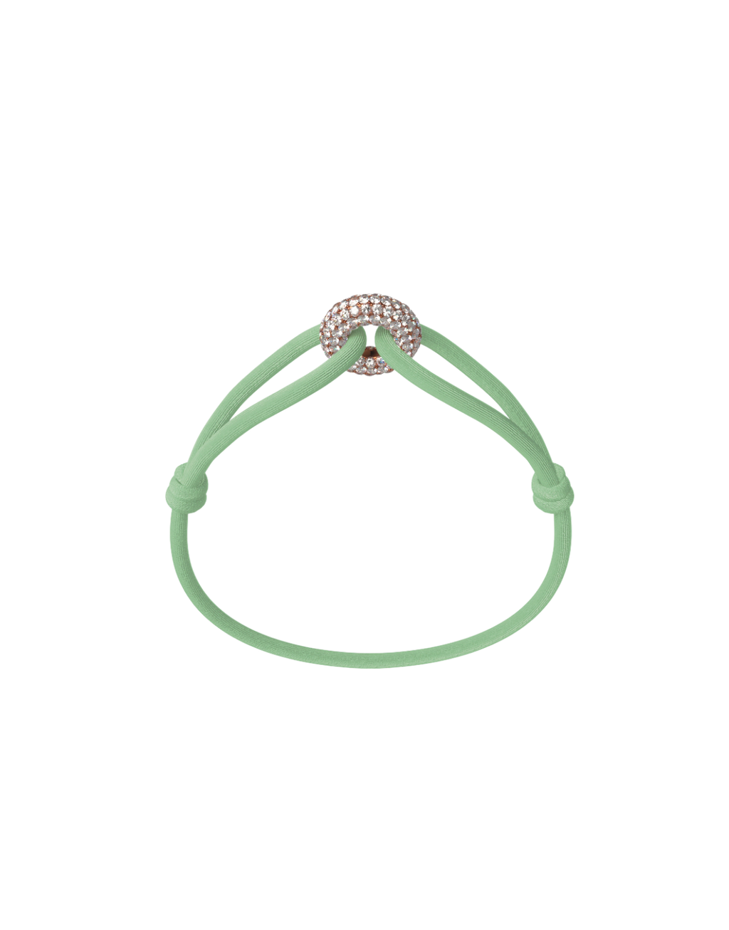Rose Soho Pave Cord Bracelet