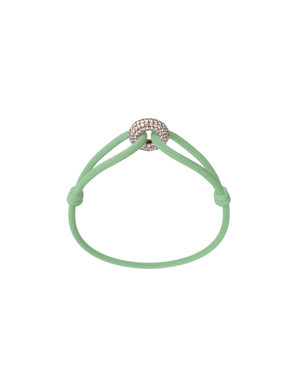 Rose Soho Pave Cord Bracelet