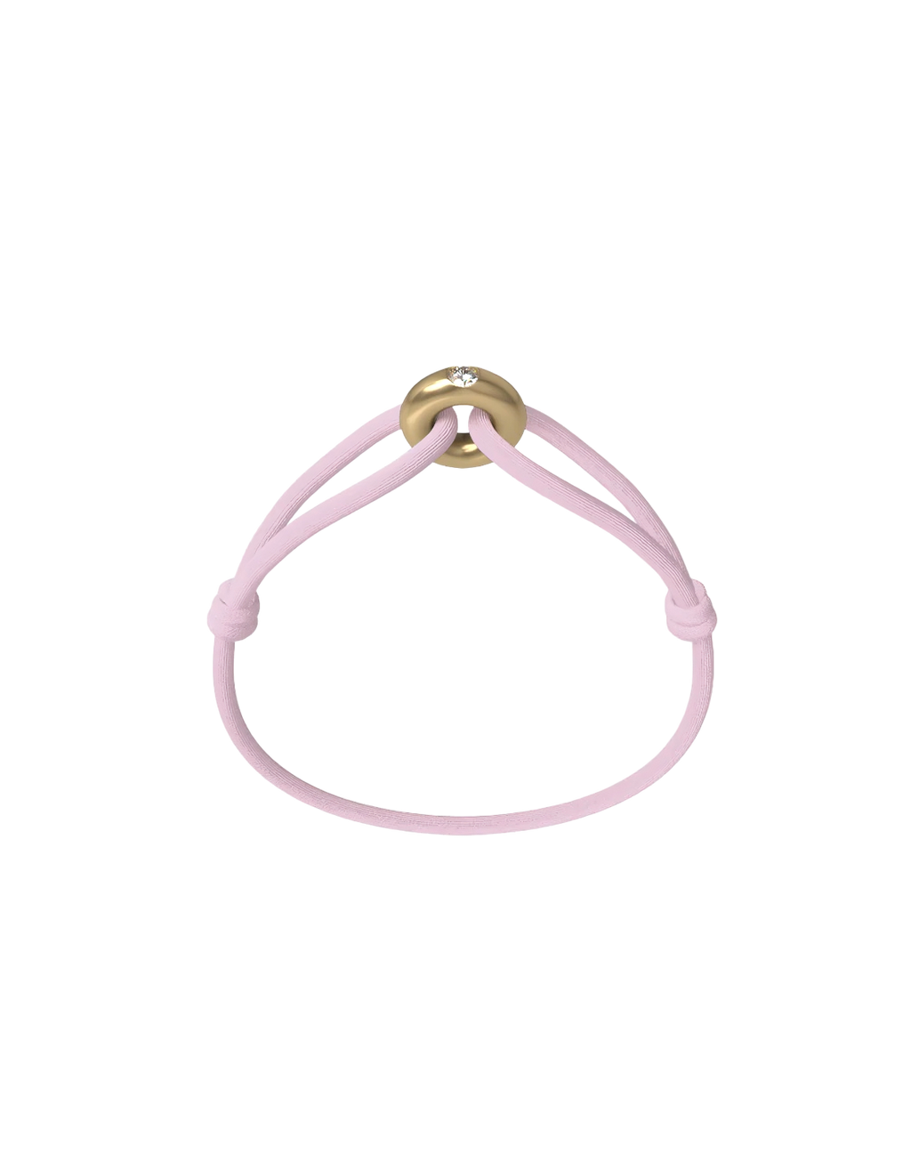Golden Diamond Cord Bracelet