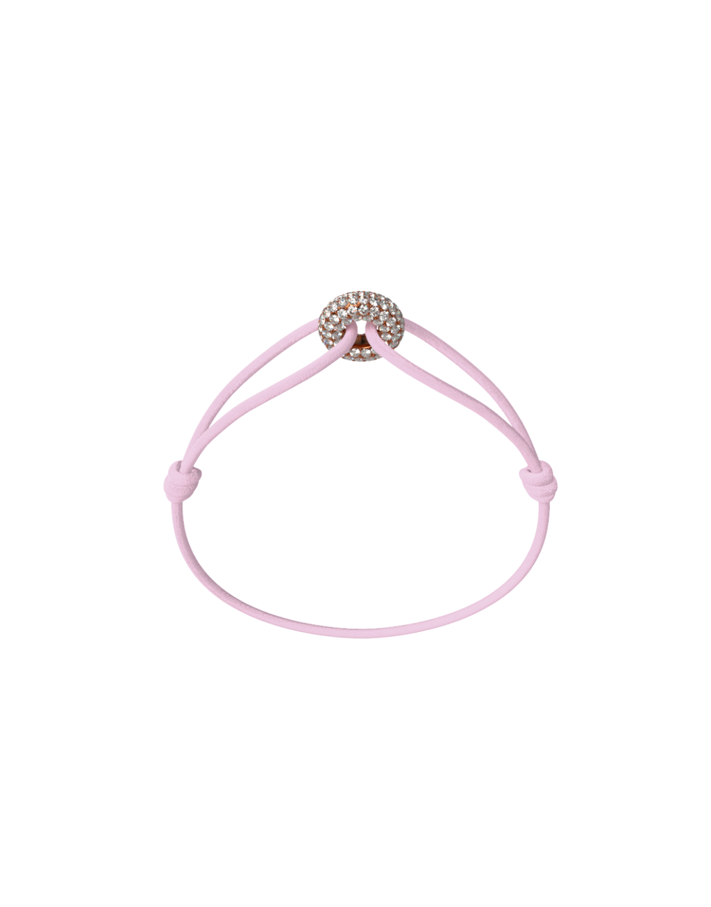 Mini Rose Soho Pave Cord Bracelet