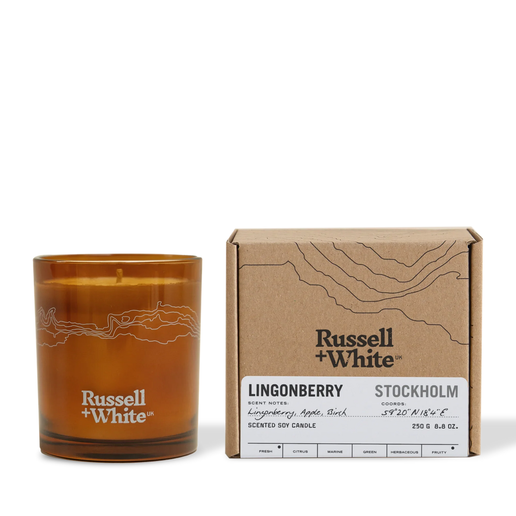 Lingonberry Scented Candle 250g