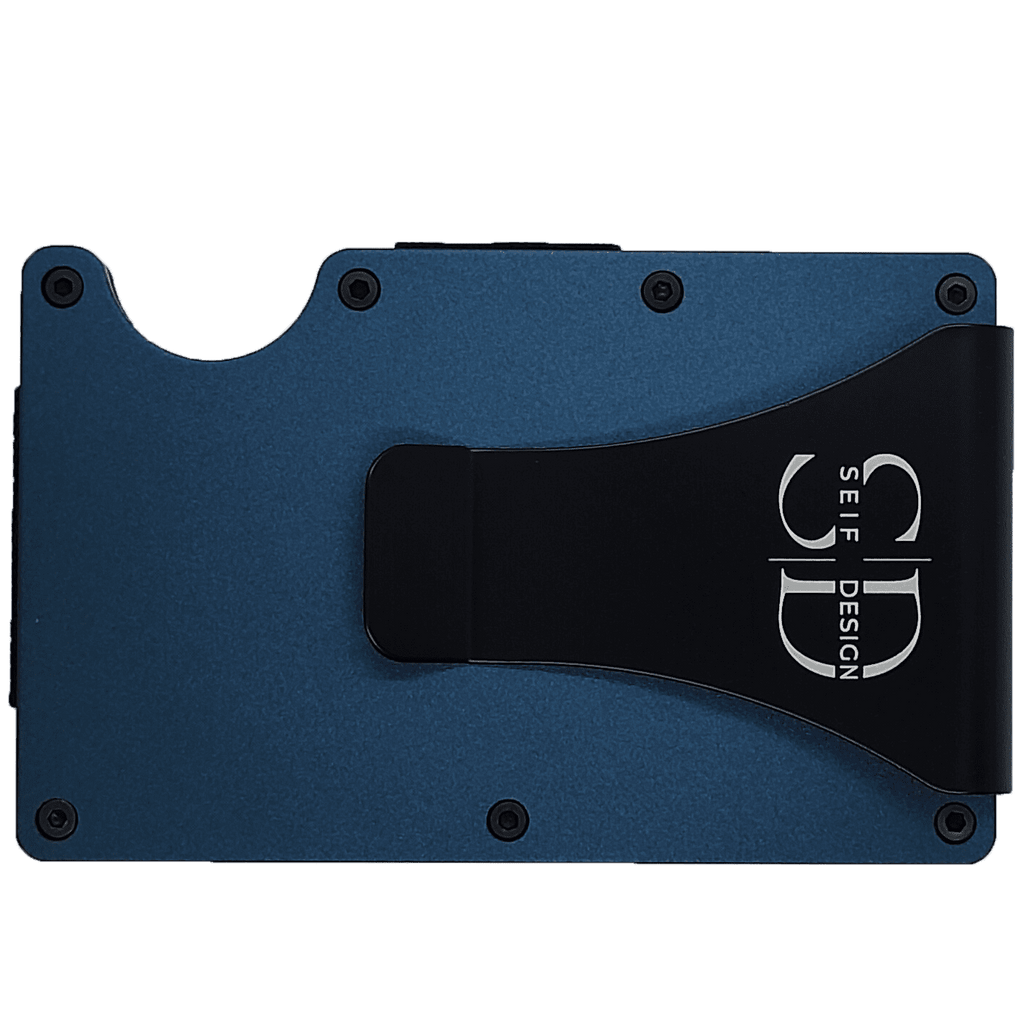 Lite Aluminum Cardholder – Minimalist & RFID Secure, Eco-Friendly by Seif Design at www.brixbailey.com