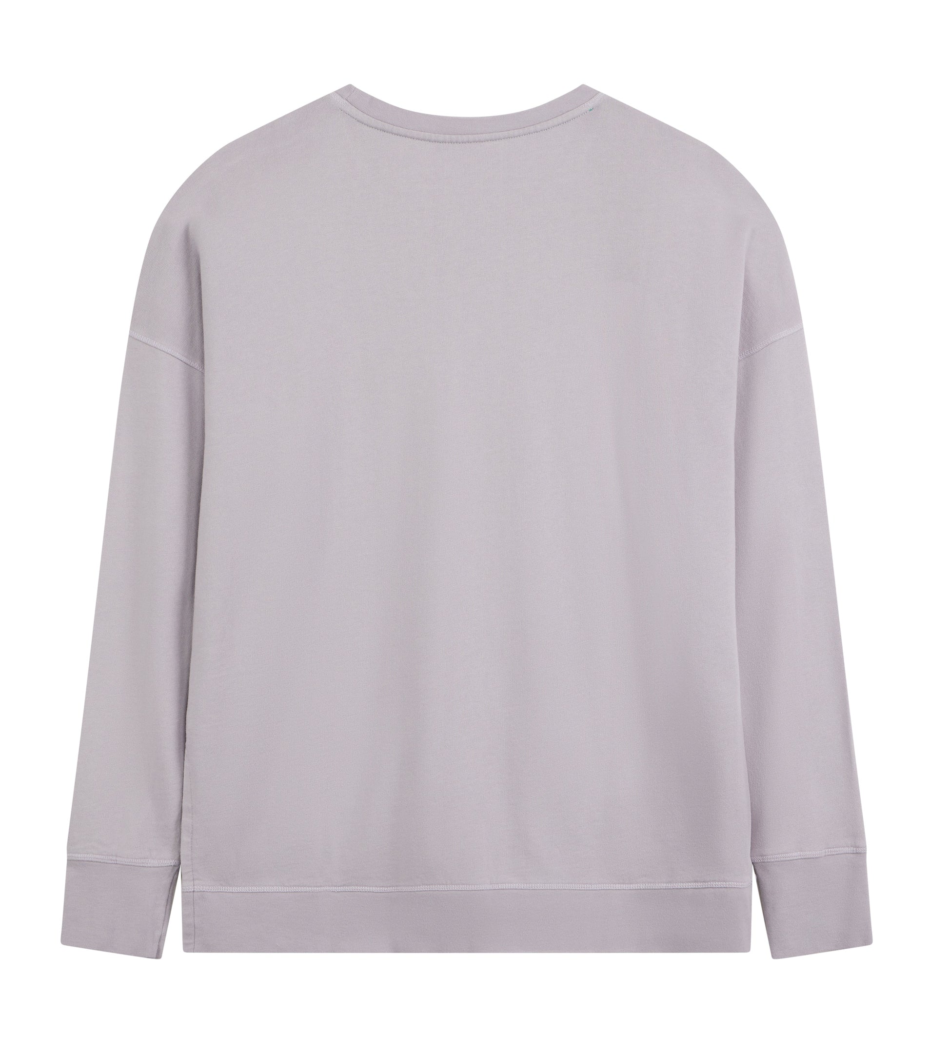 Longline Unisex Sweatshirt in Organic Cotton and Modal