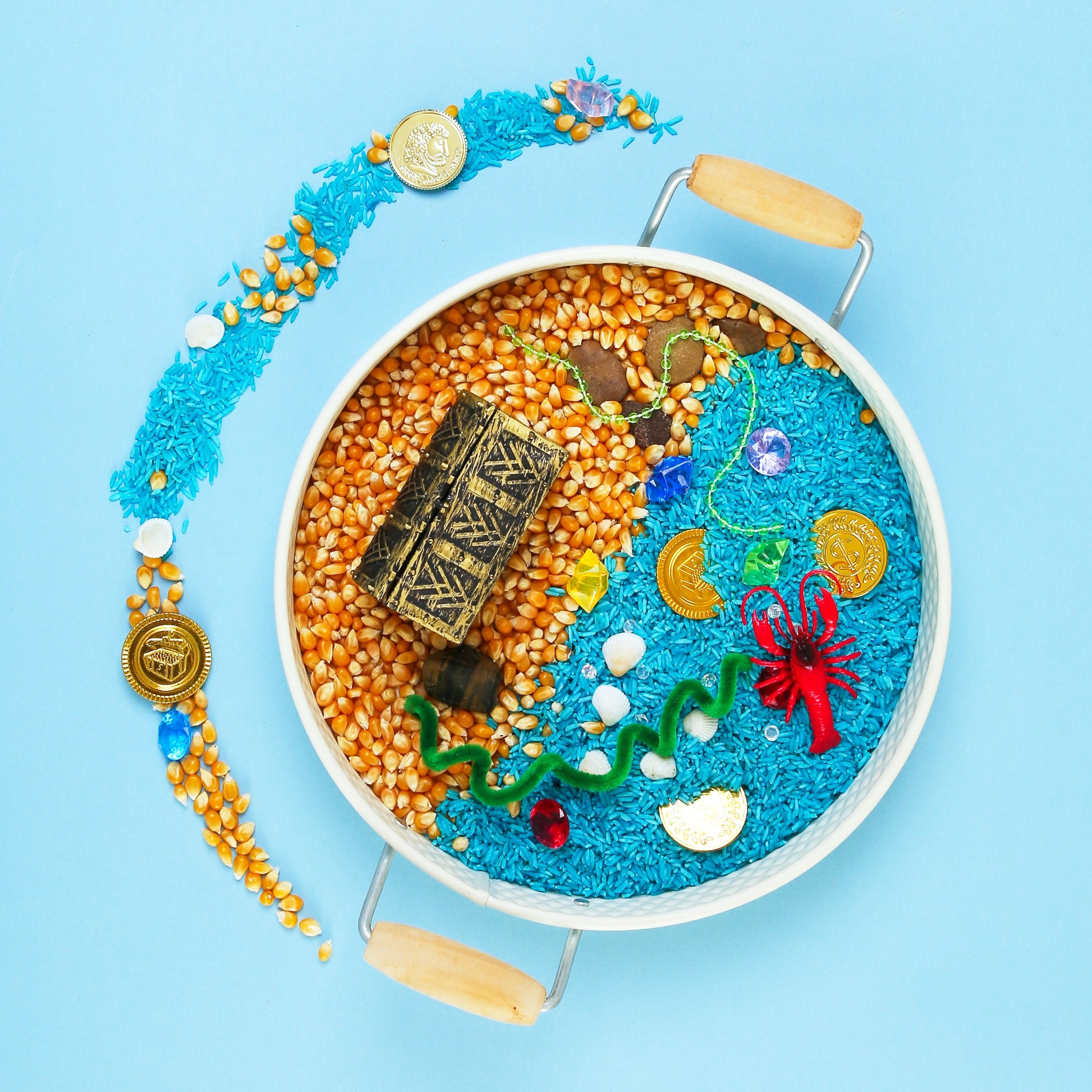 Pirate Sensory Play Kit for Kids