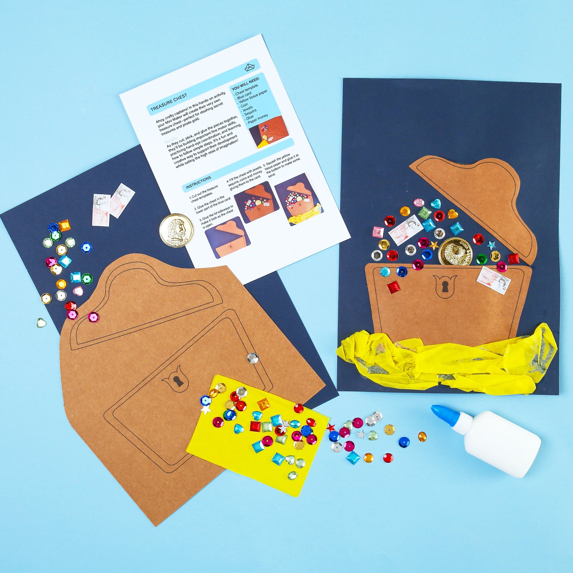 Pirate Adventure Activity Kit for Kids