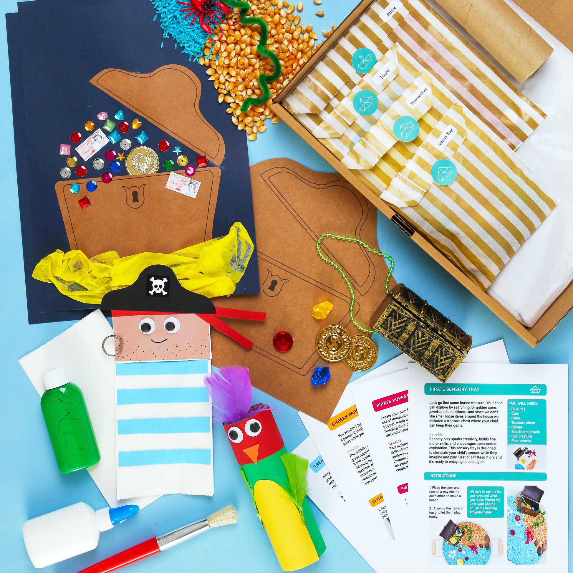 Pirate Adventure Activity Kit for Kids